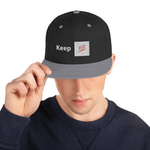 Load image into Gallery viewer, Keep 100 Snapback Hat
